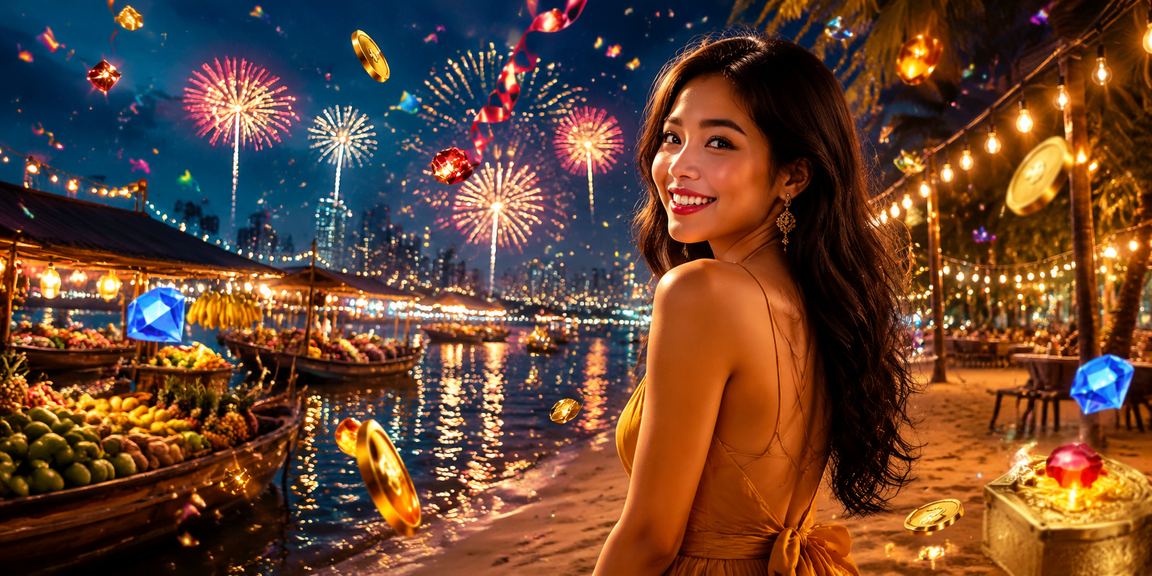 Khung cảnh sự kiện cá cược casino tại Mekong